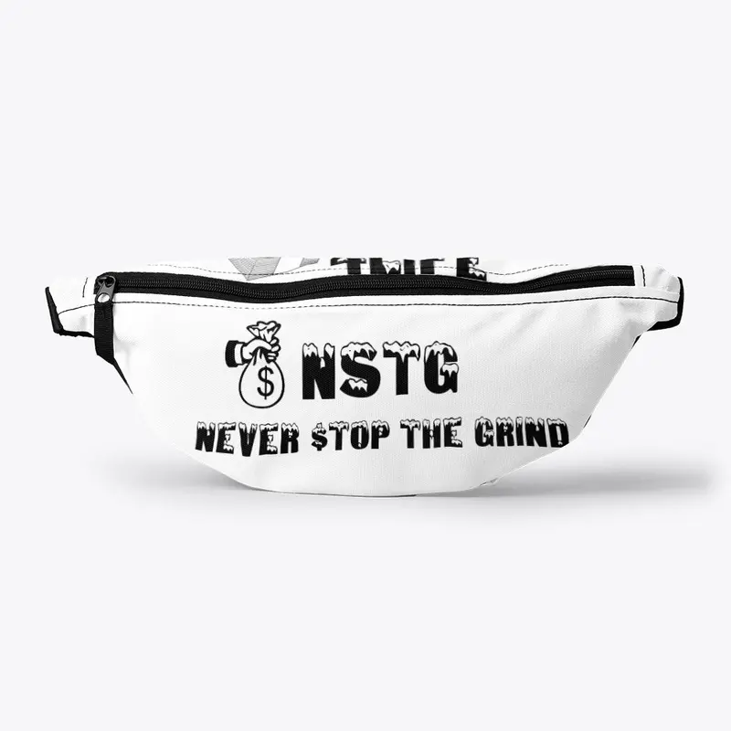 Never $top The Grind 4Life Fanny Pack